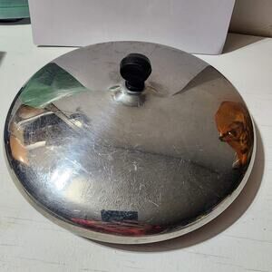 VTG Farberware Replacement Stock Pot Pan Lid 9 3/4” Inside Lip Diameter